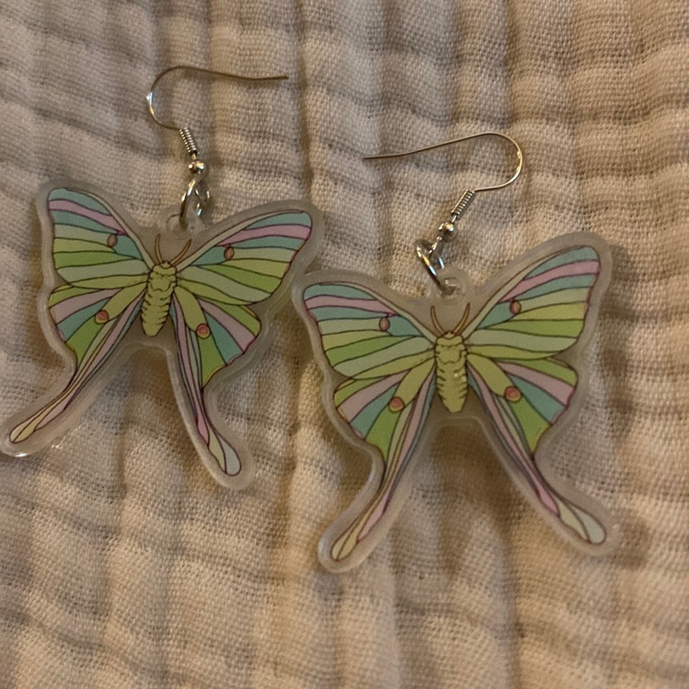 Butterfly earrings